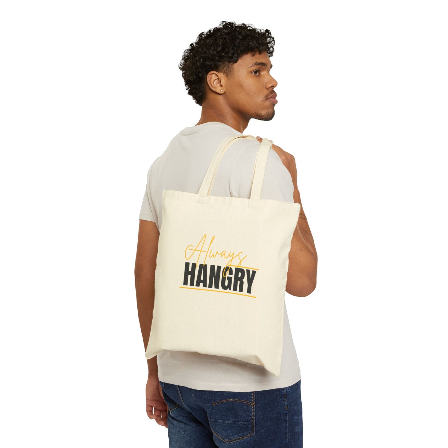 Always Hangry Cotton Canvas Tote Bag