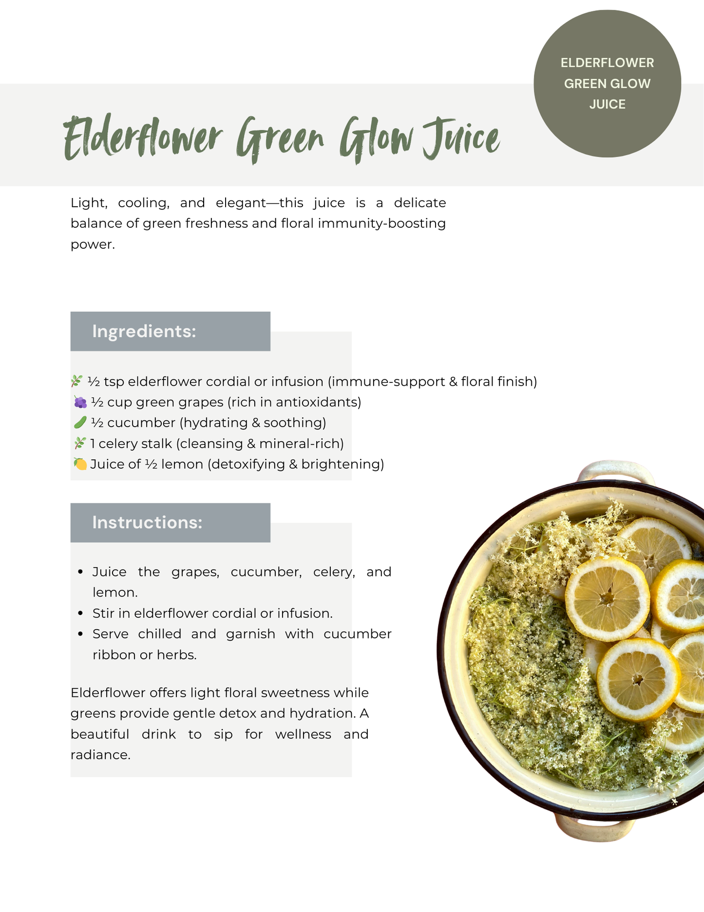 The Ultimate Floral Juice Pairing Guide