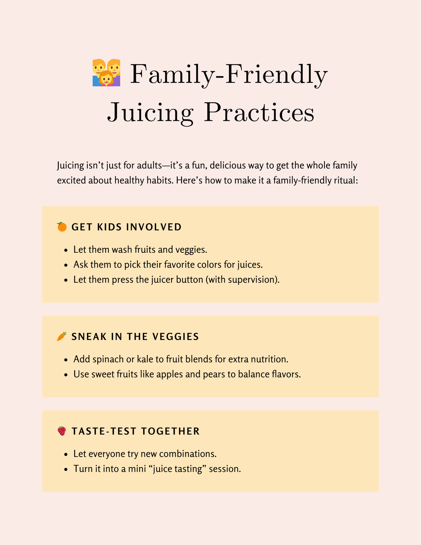 The Back-to-Routine Juice Planner