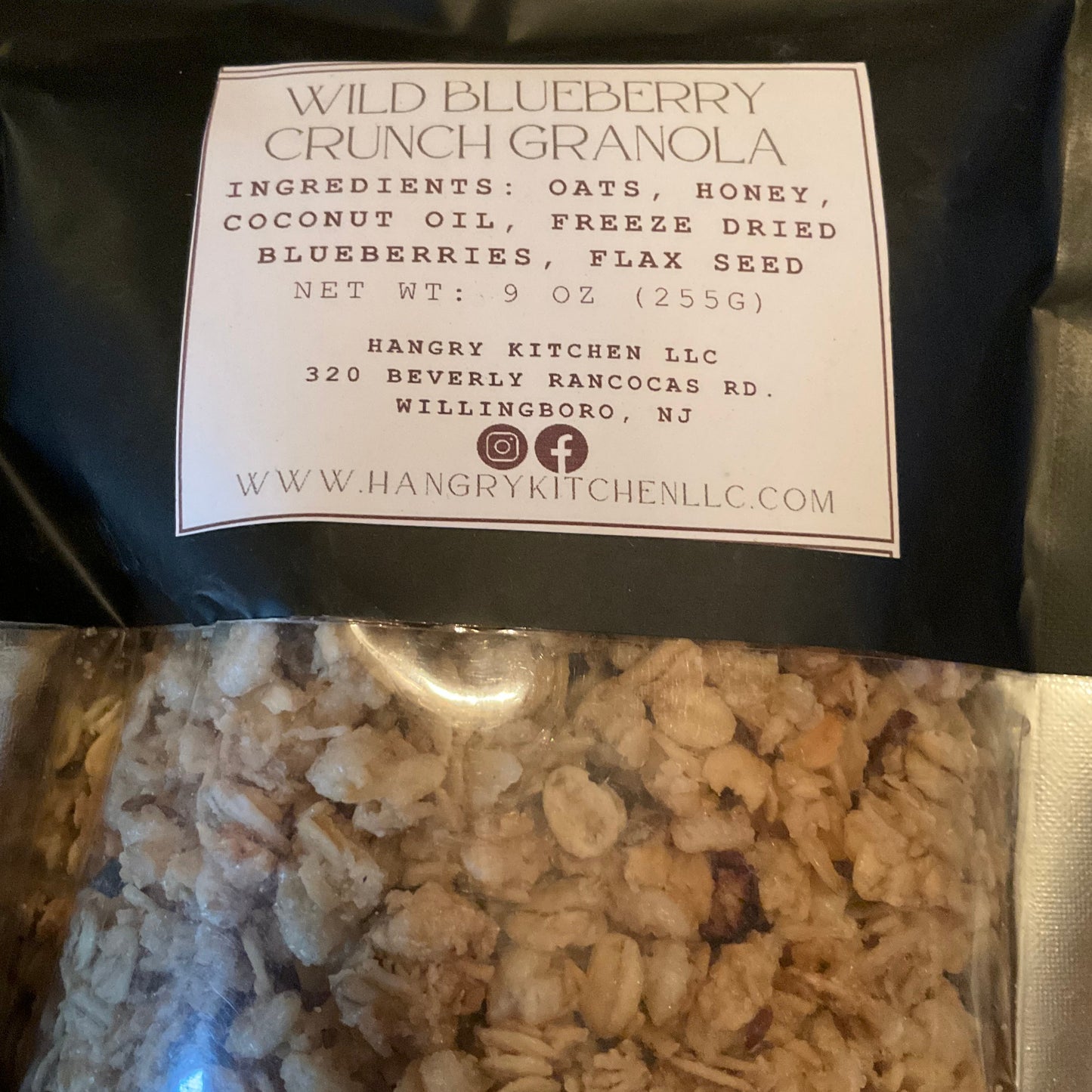 Wild Blueberry Crunch Granola