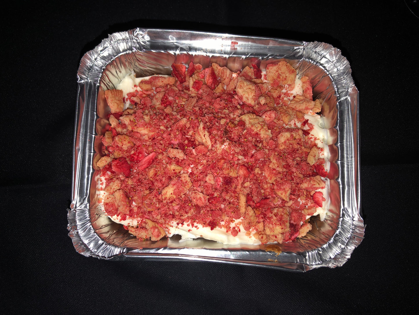 Strawberry Crunch Cake