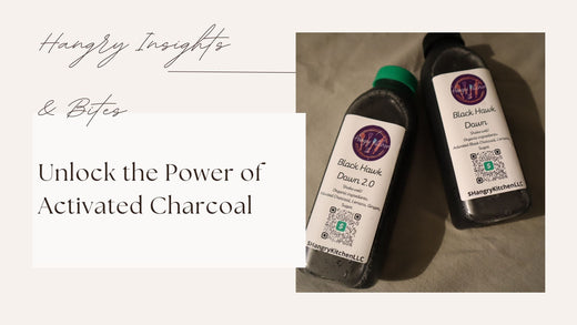 Unlock the Power of Activated Charcoal: Discover the Benefits of Black Hawk Down Juices!