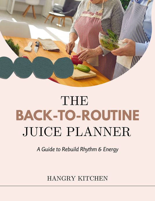 The Back-to-Routine Juice Planner