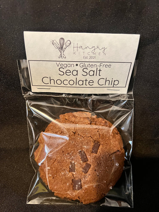 Sea Salt Chocolate Chip Cookie (Vegan and Gluten Free)