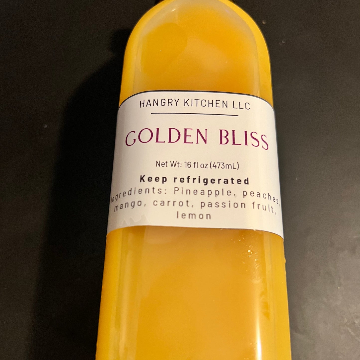 Golden Bliss Juice