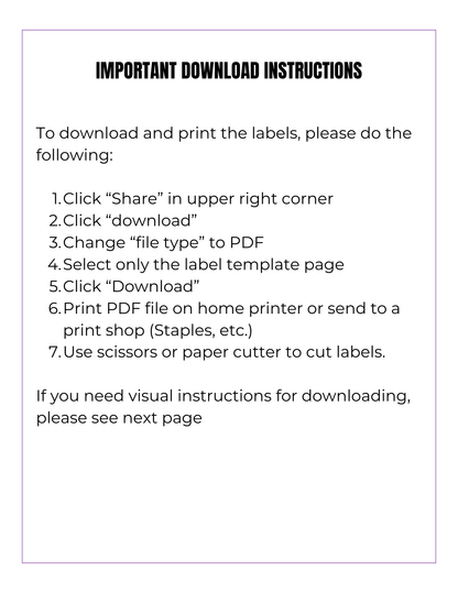 Editable Theme Labels *Fall and Winter*