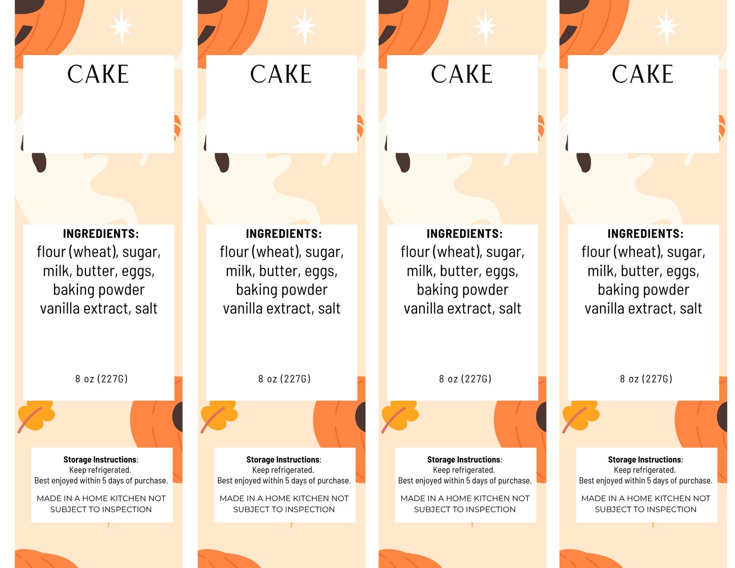 Editable Theme Labels *Fall and Winter*