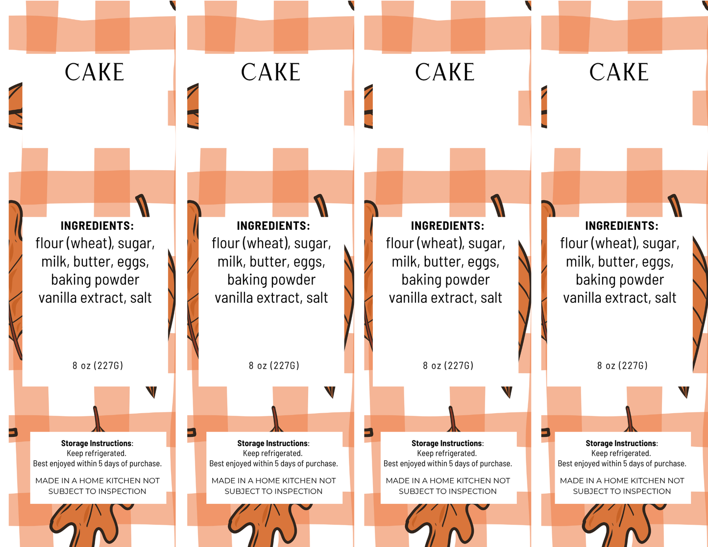 Editable Theme Labels *Fall and Winter*